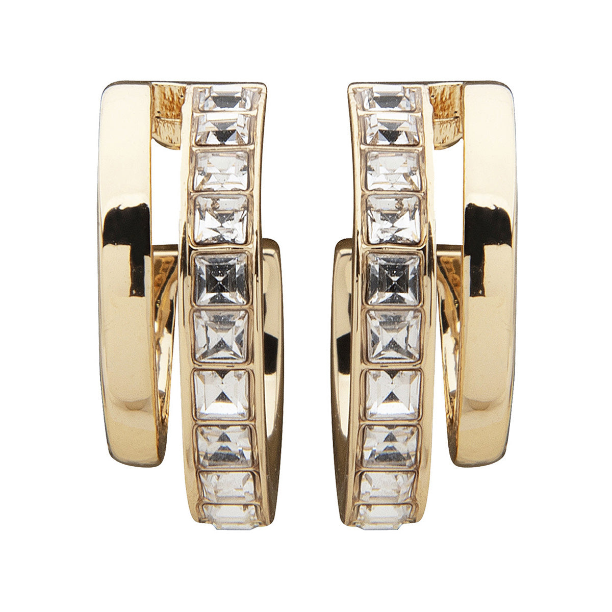 ARETES ANNE KLEIN ACERO COLOR DORADO FORMA ARRACADAS 01G00012