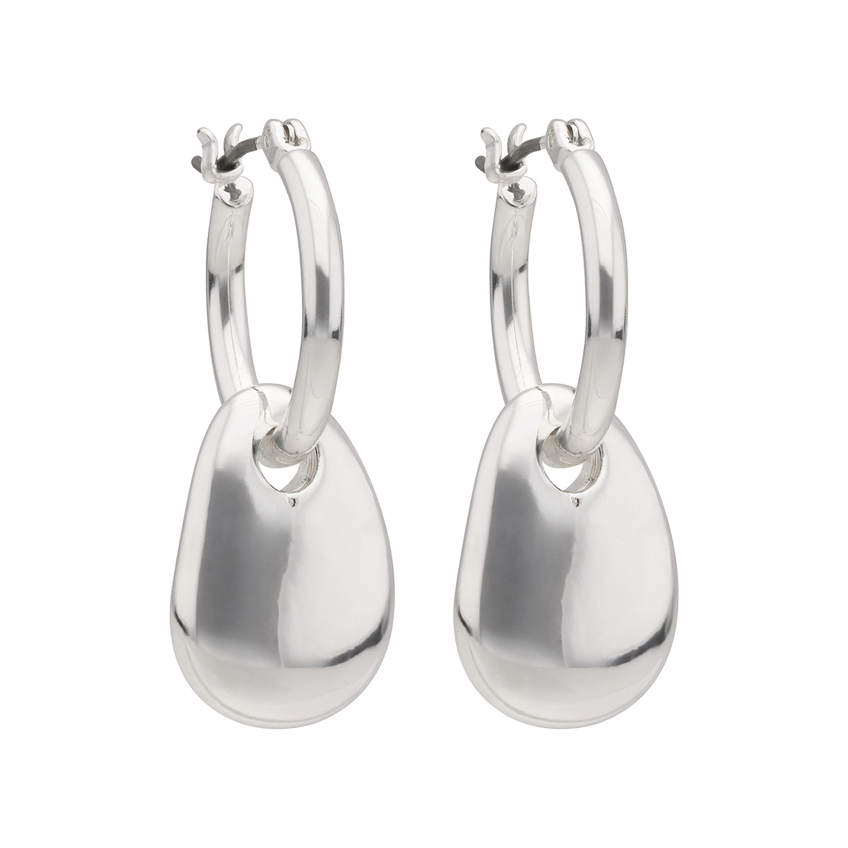ARETES ANNE KLEIN SWEATER WEATHER PLATEADO