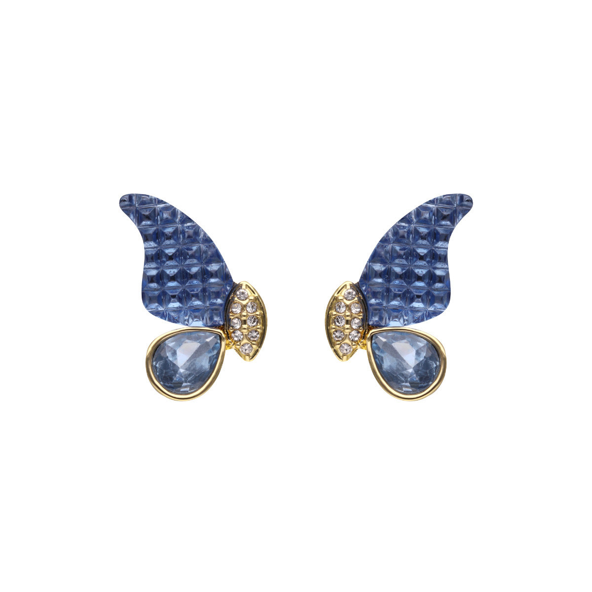 ARETES ANNE KLEIN POPPY AZUL