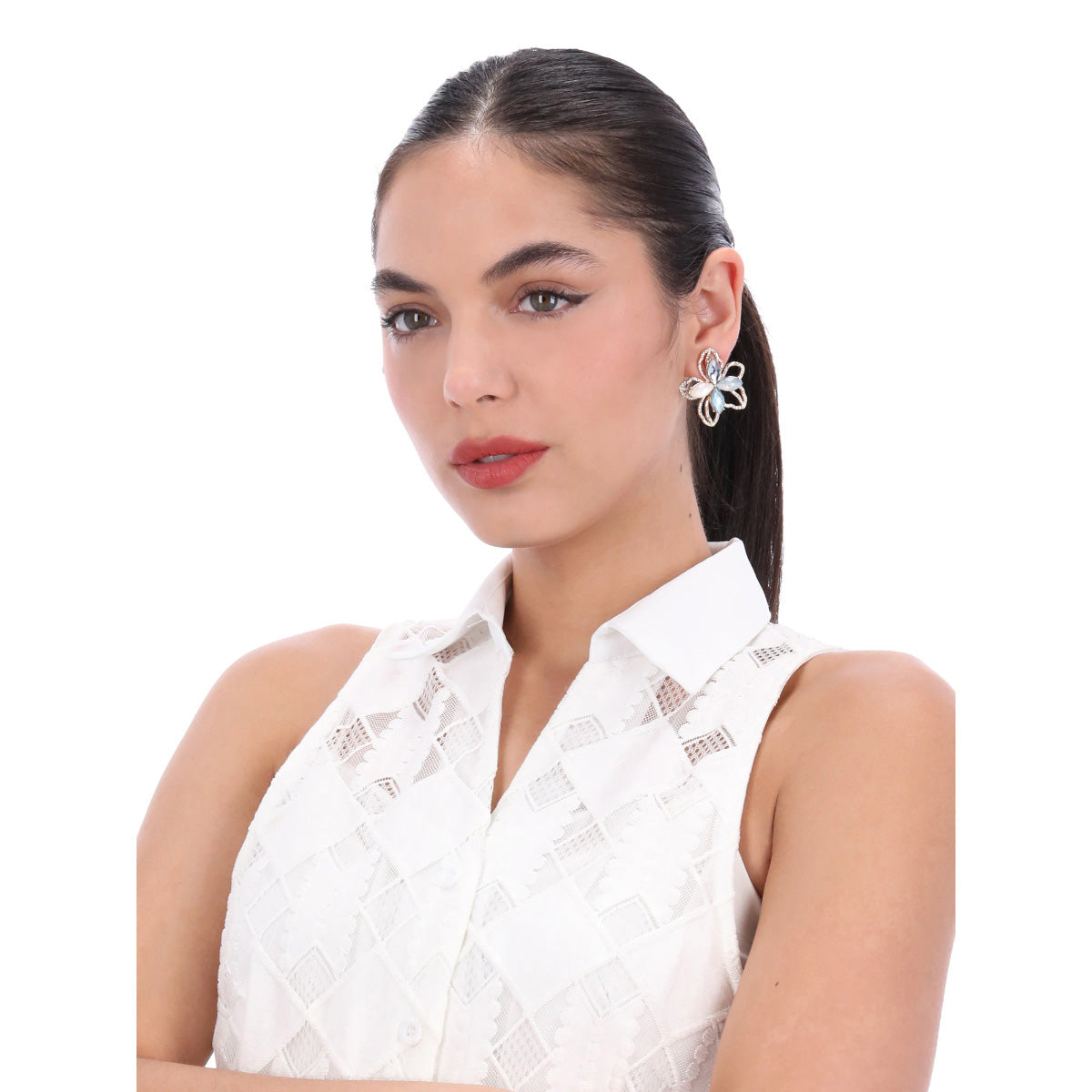 ARETES ANNE KLEIN LILY DORADO