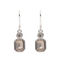 ARETES ANNE KLEIN MIDNIGHT LOVE PLATEADO
