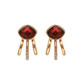 ARETES ANNE KLEIN TWINKLING ROMANCE DORADO