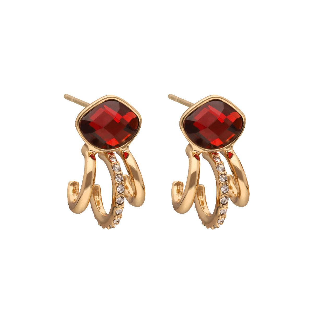 ARETES ANNE KLEIN TWINKLING ROMANCE DORADO