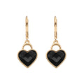 ARETES ANNE KLEIN HOLIDAY HEARTS DORADO