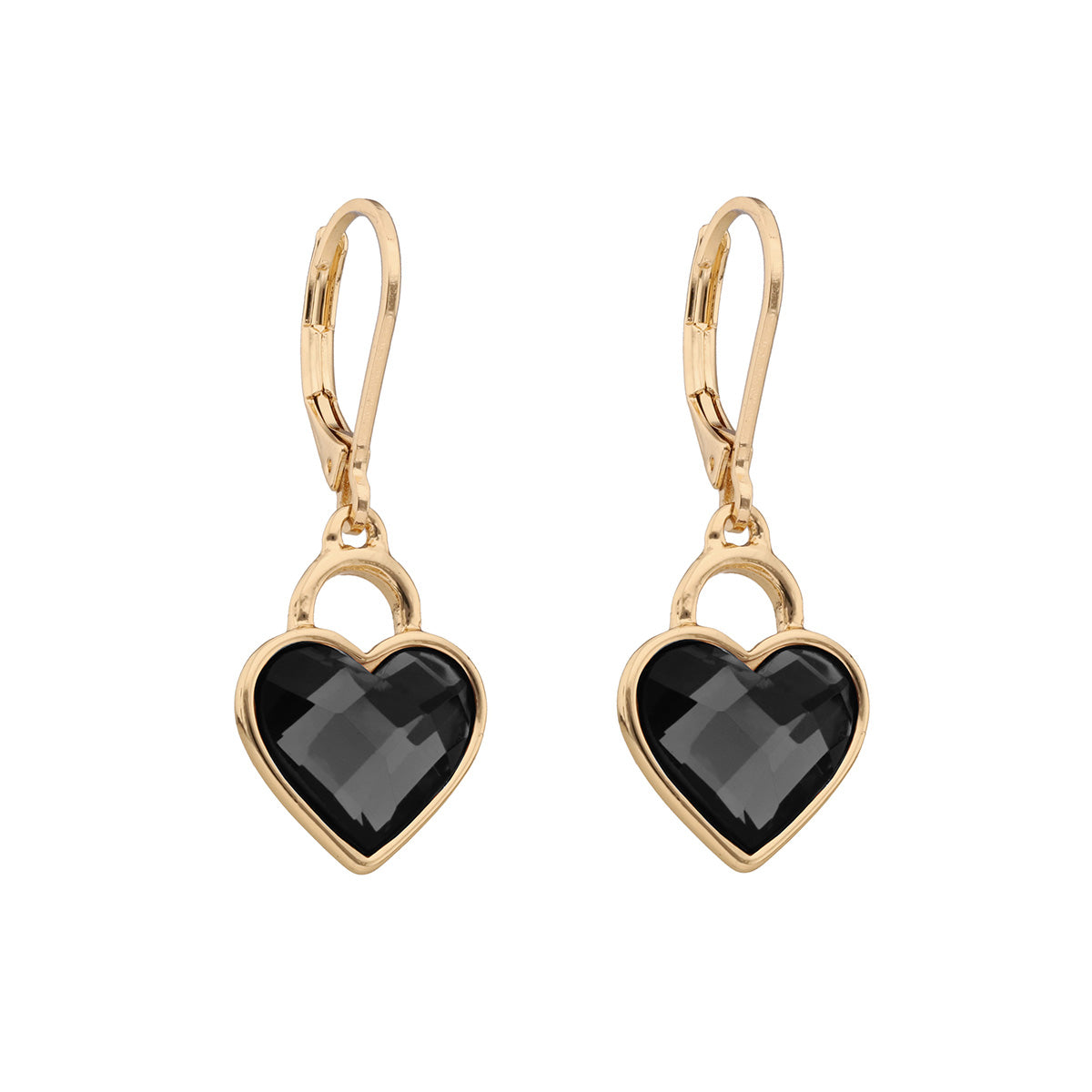 ARETES ANNE KLEIN HOLIDAY HEARTS DORADO