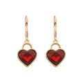 ARETES ANNE KLEIN HOLIDAY HEARTS DORADO