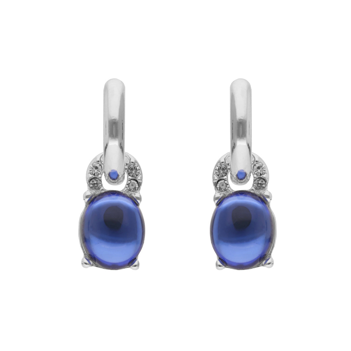 ARETES ANNE KLEIN AURORA DREAMS PLATEADO
