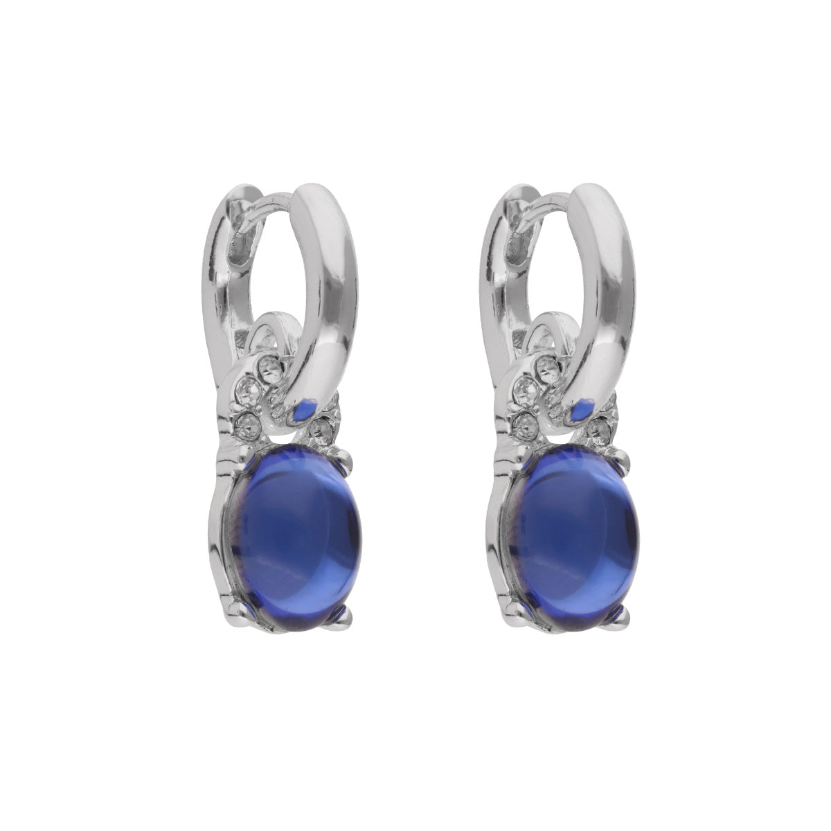 ARETES ANNE KLEIN AURORA DREAMS PLATEADO