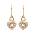 ARETES ANNE KLEIN HOLIDAY HEARTS DORADO