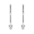 ARETES ANNE KLEIN WINTER WHISPERS PLATEADO