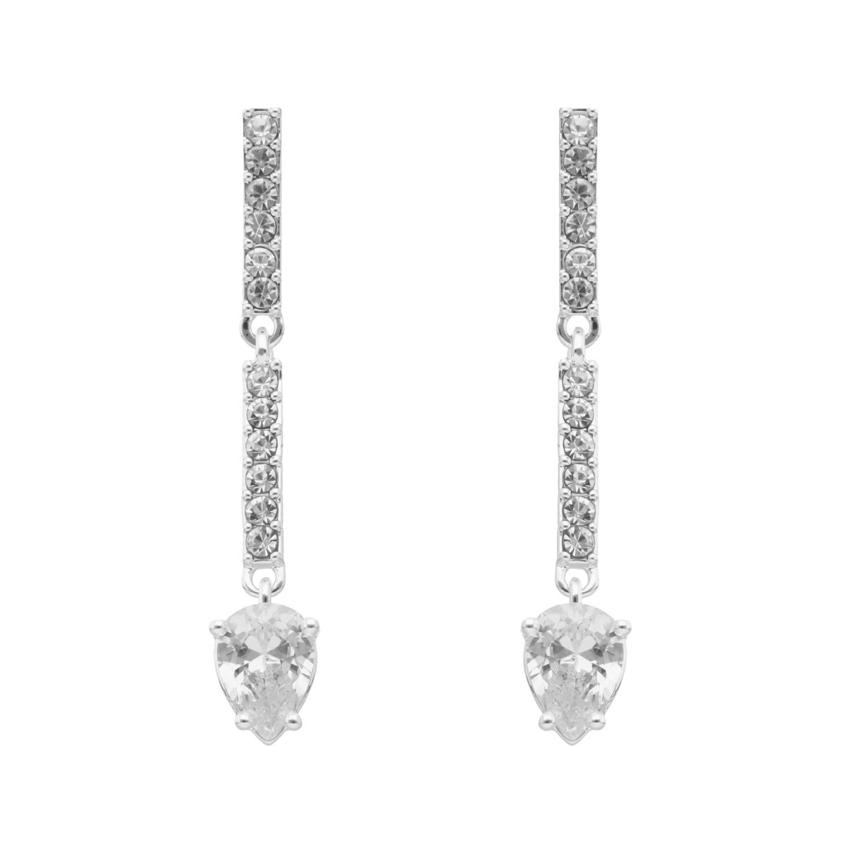 ARETES ANNE KLEIN WINTER WHISPERS PLATEADO
