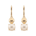 ARETES ANNE KLEIN PEARLS PROMISE DORADO