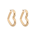 ARETES ANNE KLEIN HOLIDAY HEARTS DORADO