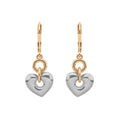 ARETES ANNE KLEIN HOLIDAY HEARTS DORADO