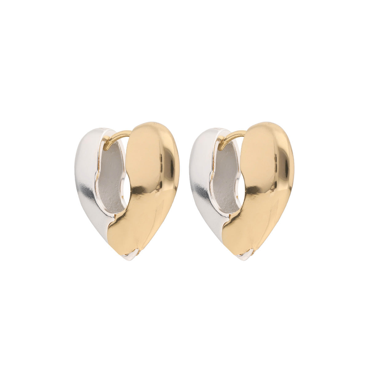 ARETES ANNE KLEIN HOLIDAY HEARTS BITONO