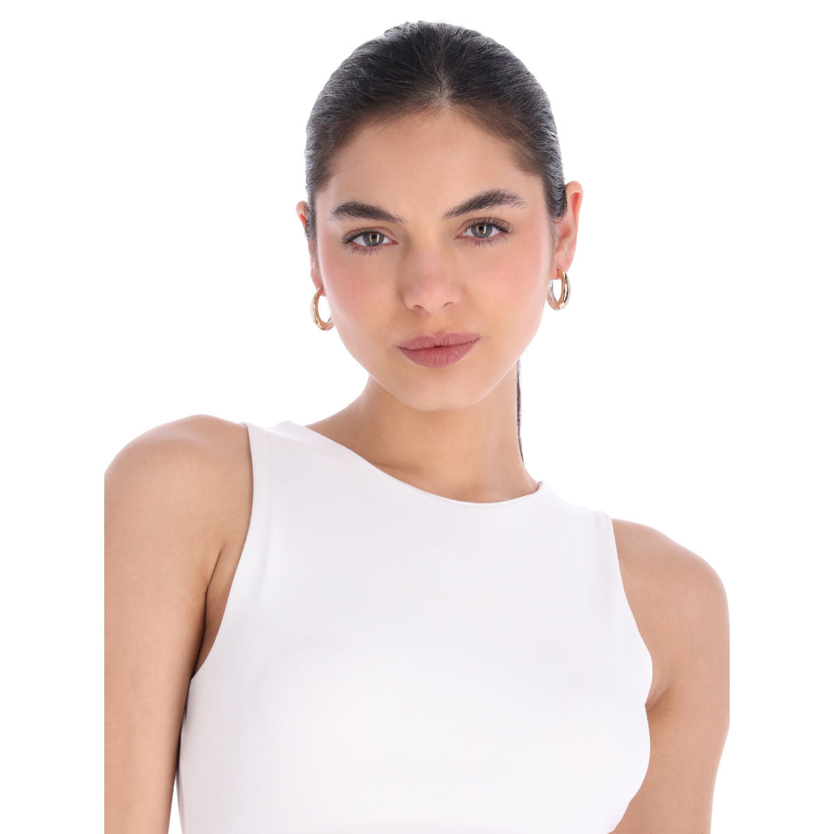 ARETES ANNE KLEIN DANCING PETALS BITONO