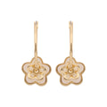 ARETES ANNE KLEIN IN FULL BLOOM DORADO