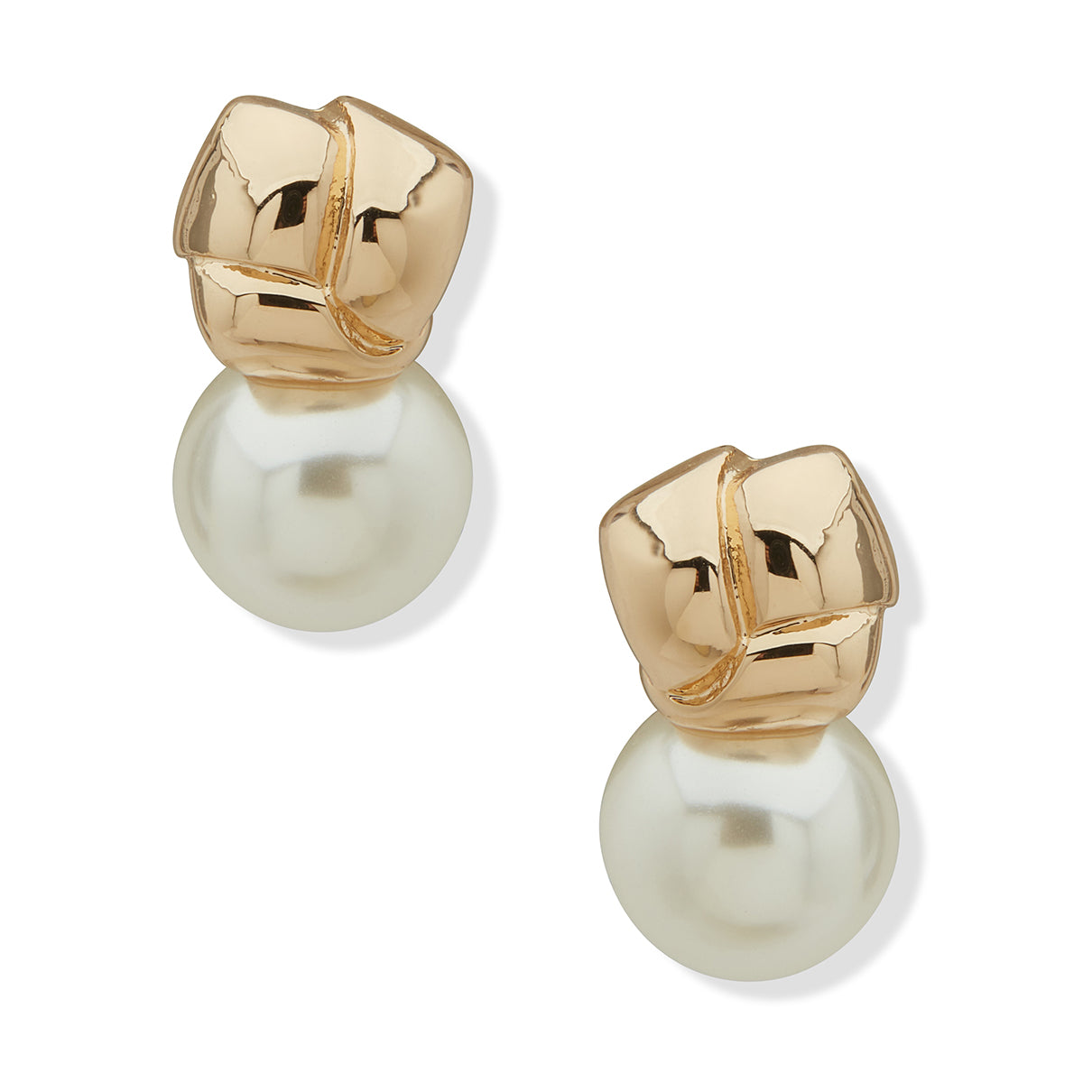ARETES ANNE KLEIN LAYERED LUXURY DORADO
