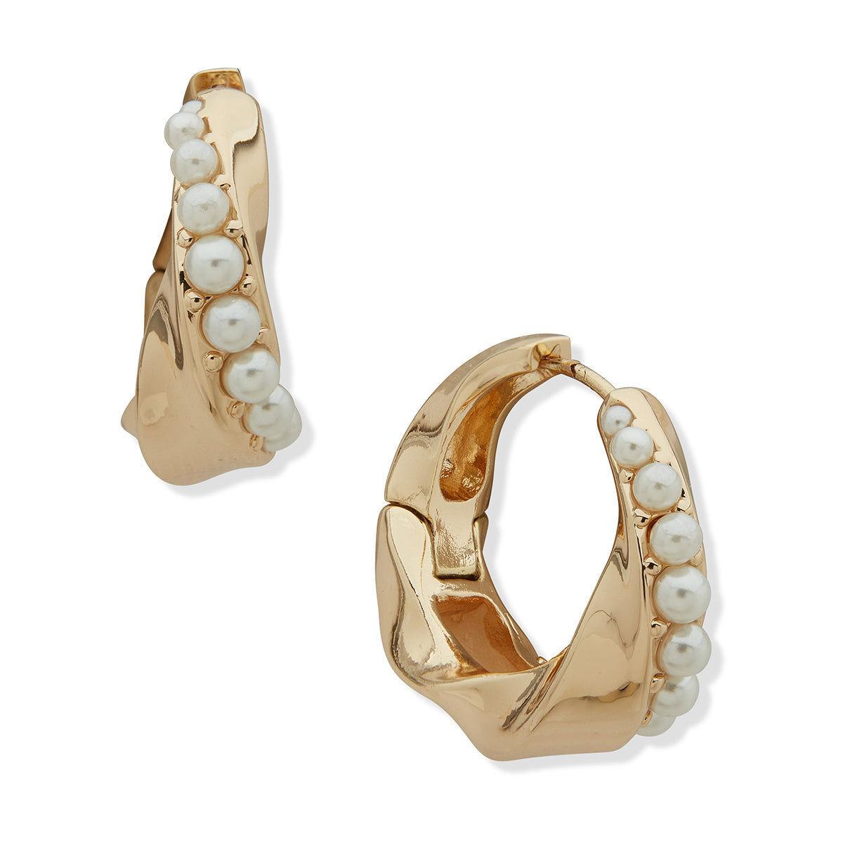 ARETES ANNE KLEIN LAYERED LUXURY DORADO