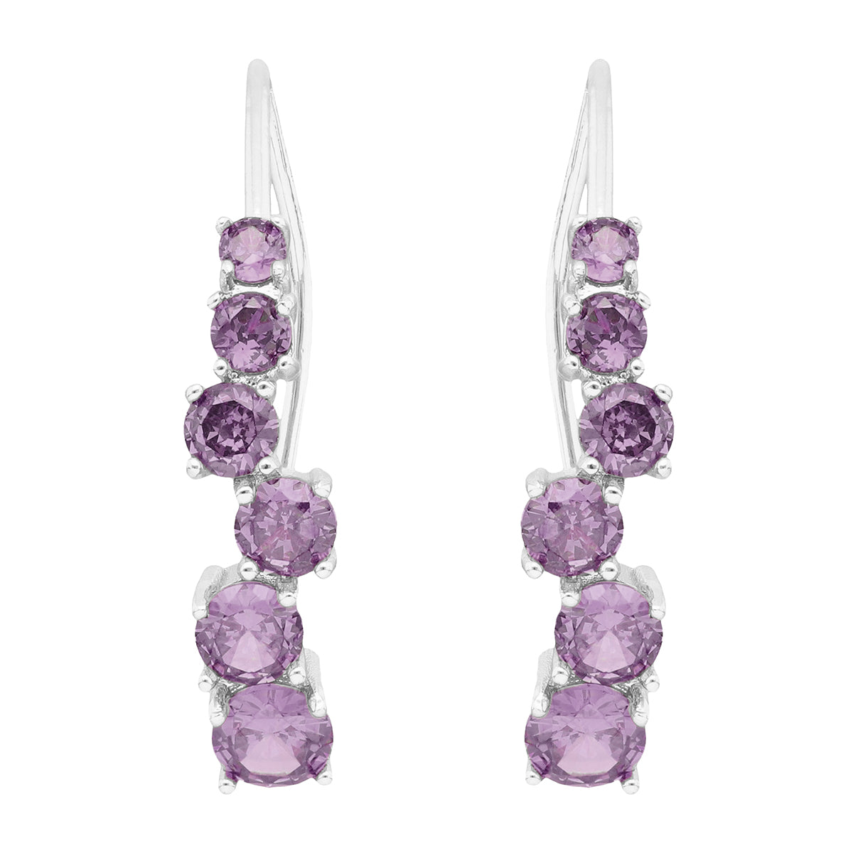 ARETES ANNE KLEIN COLOR PLATEADO FORMA ASIMETRICO 01G01333