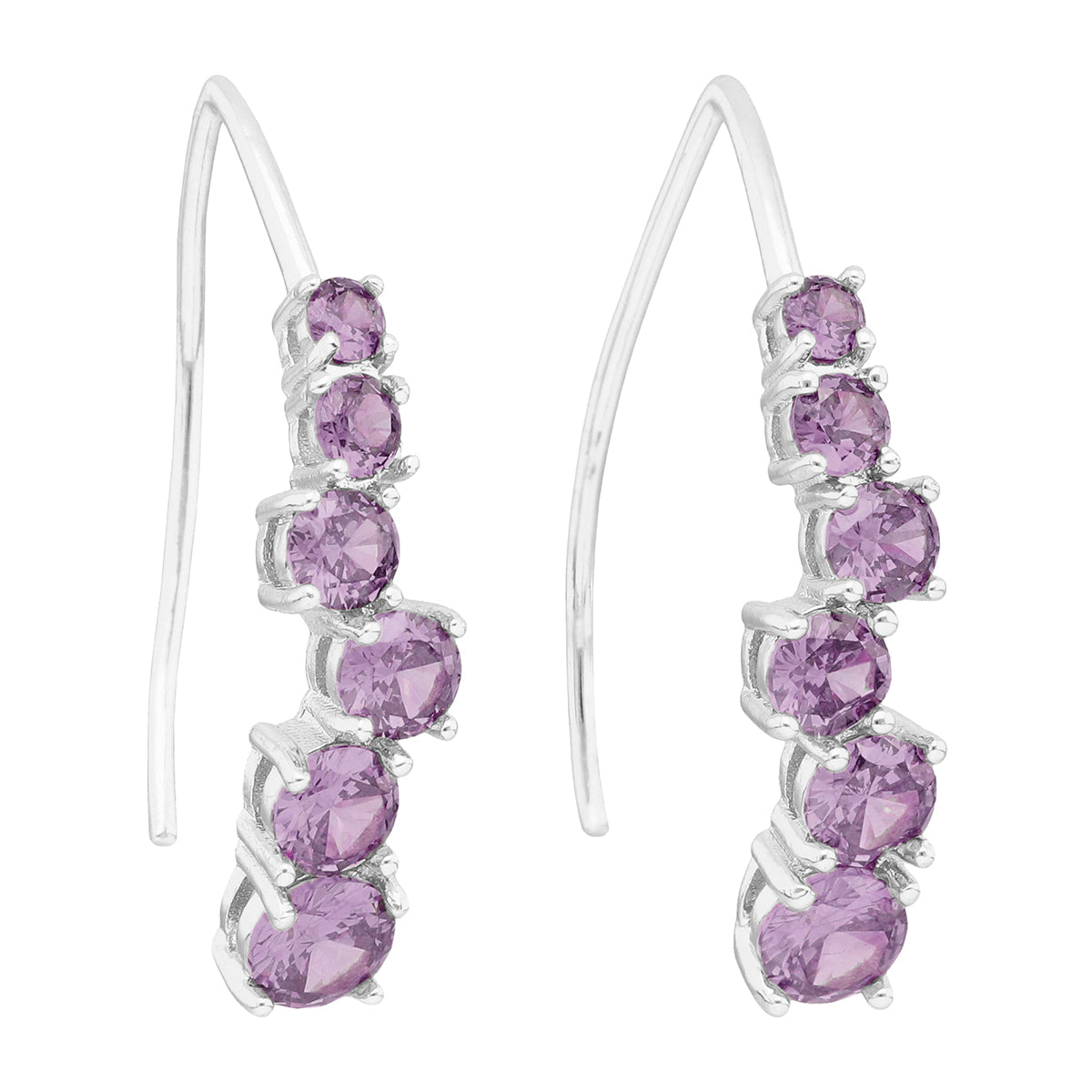 ARETES ANNE KLEIN COLOR PLATEADO FORMA ASIMETRICO 01G01333
