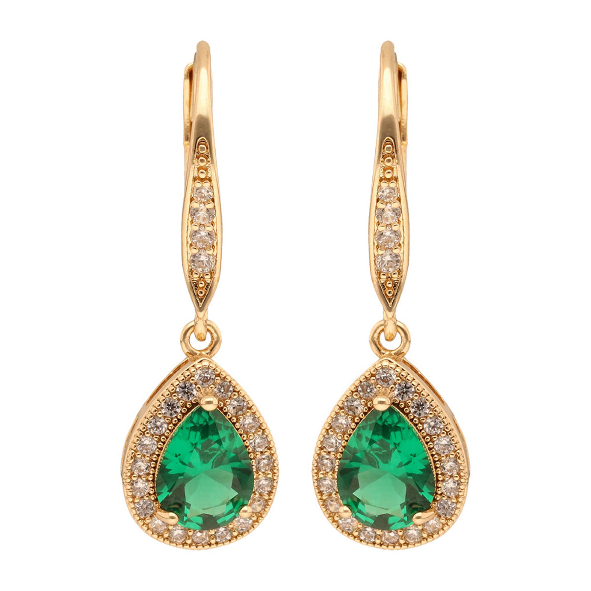 ARETES ANNE KLEIN ALEACION DE METALES COLOR DORADO FORMA GOTA 01G01420