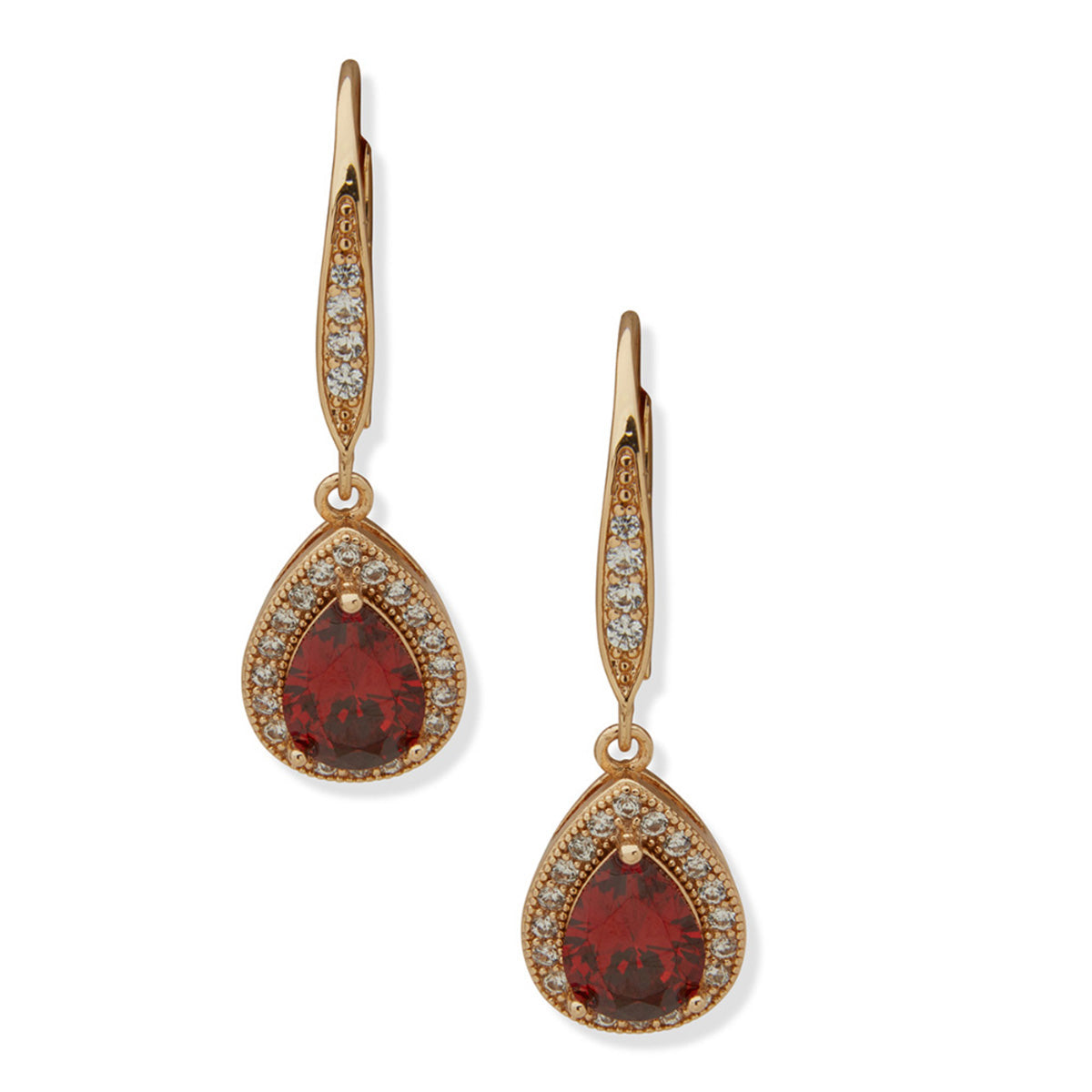 ARETES ANNE KLEIN ALEACION DE METALES COLOR DORADO FORMA GOTA 01G01421