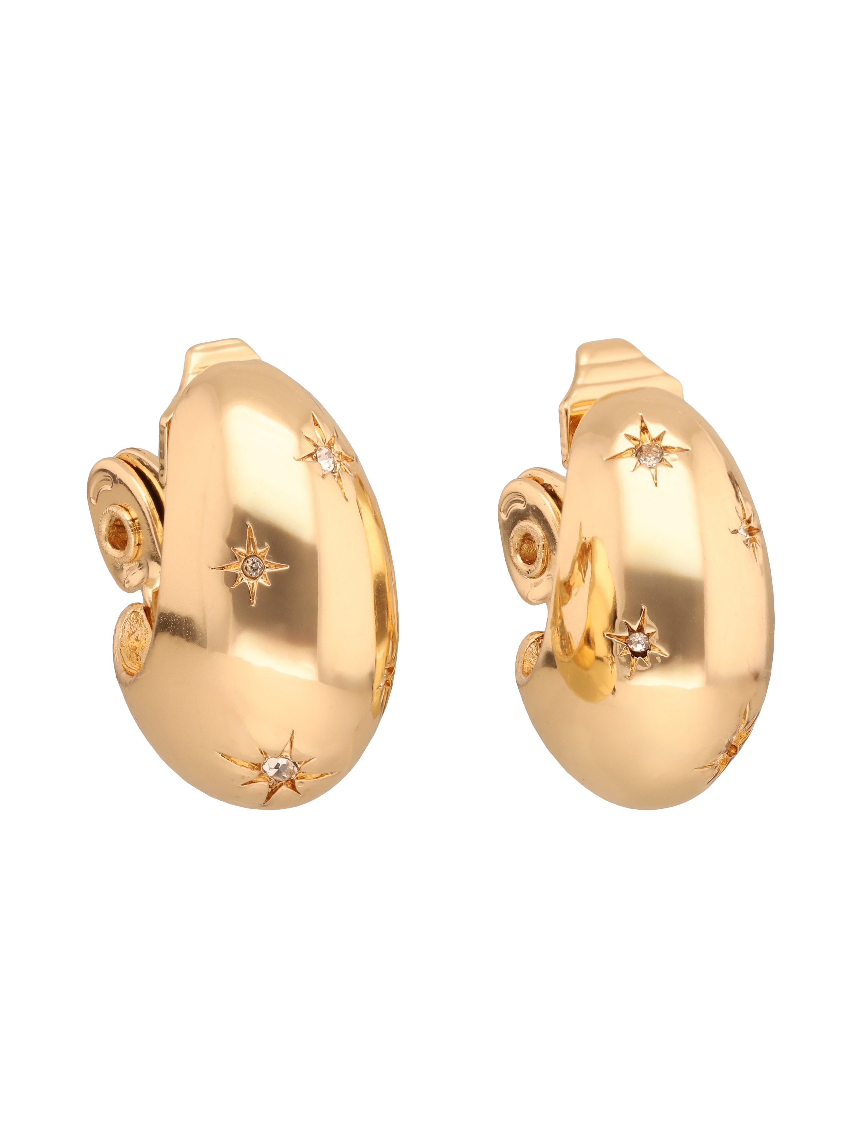 ARETES ANNE KLEIN COLOR DORADO FORMA ASIMETRICO 01G01426