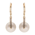 ARETES ANNE KLEIN TINSEL LOVE DORADO