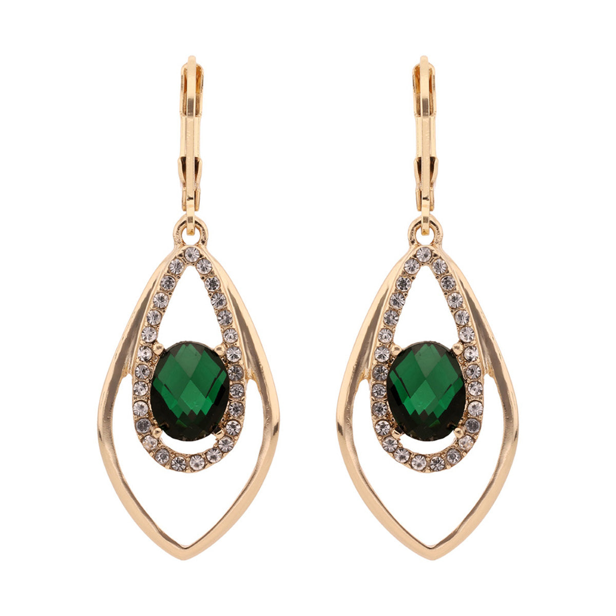 ARETES ANNE KLEIN FASHIONABLY FESTIVE DORADO