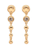 ARETES ANNE KLEIN COLOR DORADO FORMA CIRCULAR 01G01443