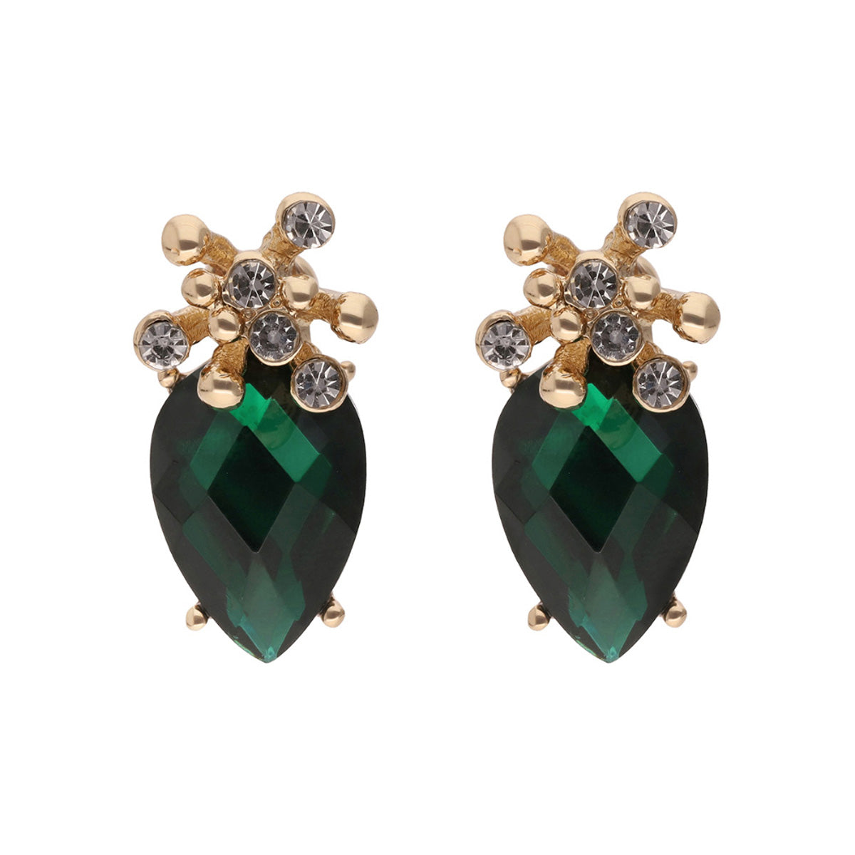 ARETES ANNE KLEIN FASHIONABLY FESTIVE DORADO