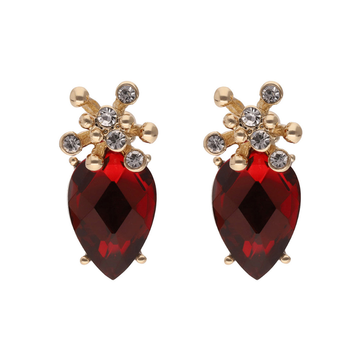 ARETES ANNE KLEIN FASHIONABLY FESTIVE DORADO
