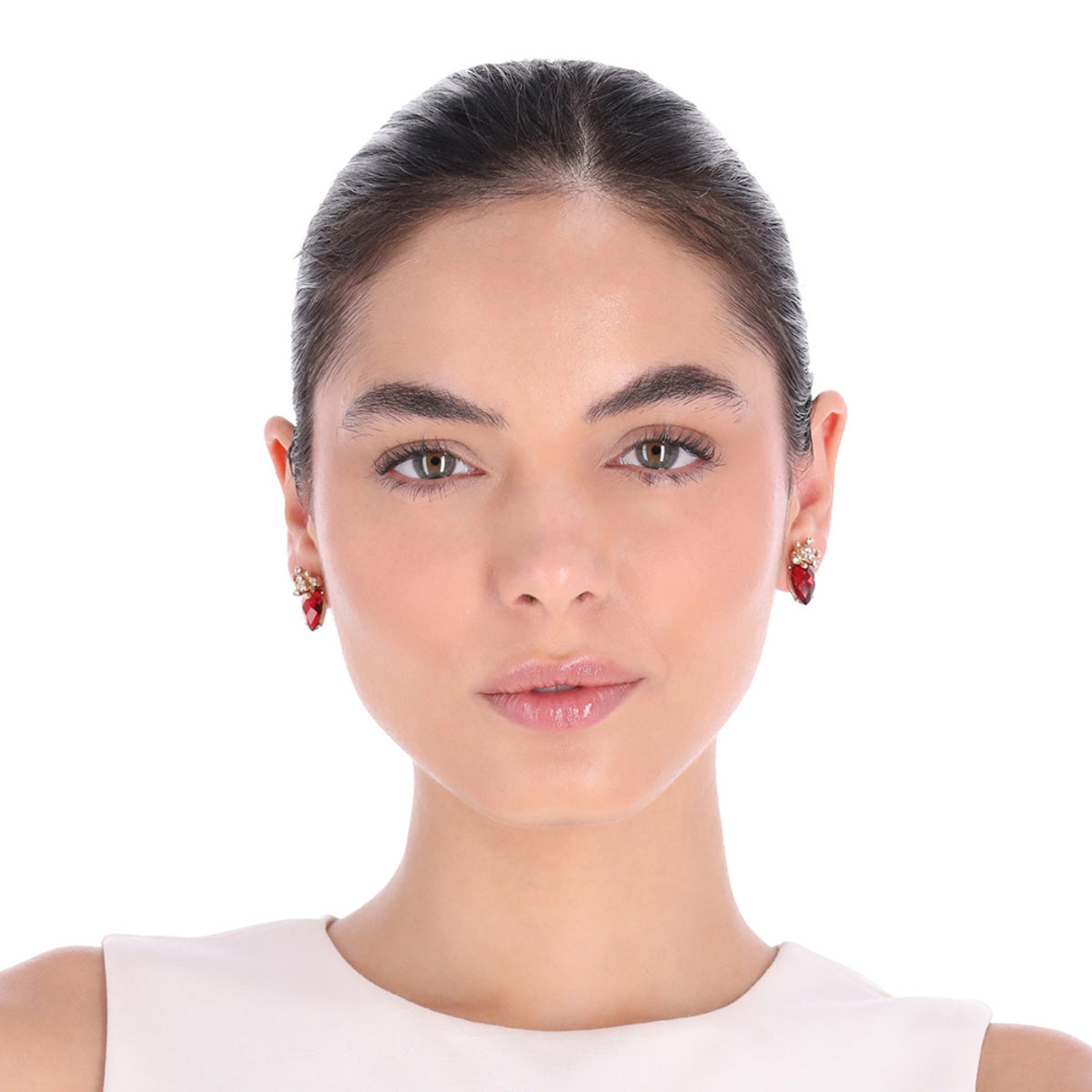 ARETES ANNE KLEIN FASHIONABLY FESTIVE DORADO