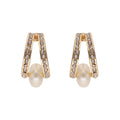 ARETES ANNE KLEIN TINSEL LOVE DORADO