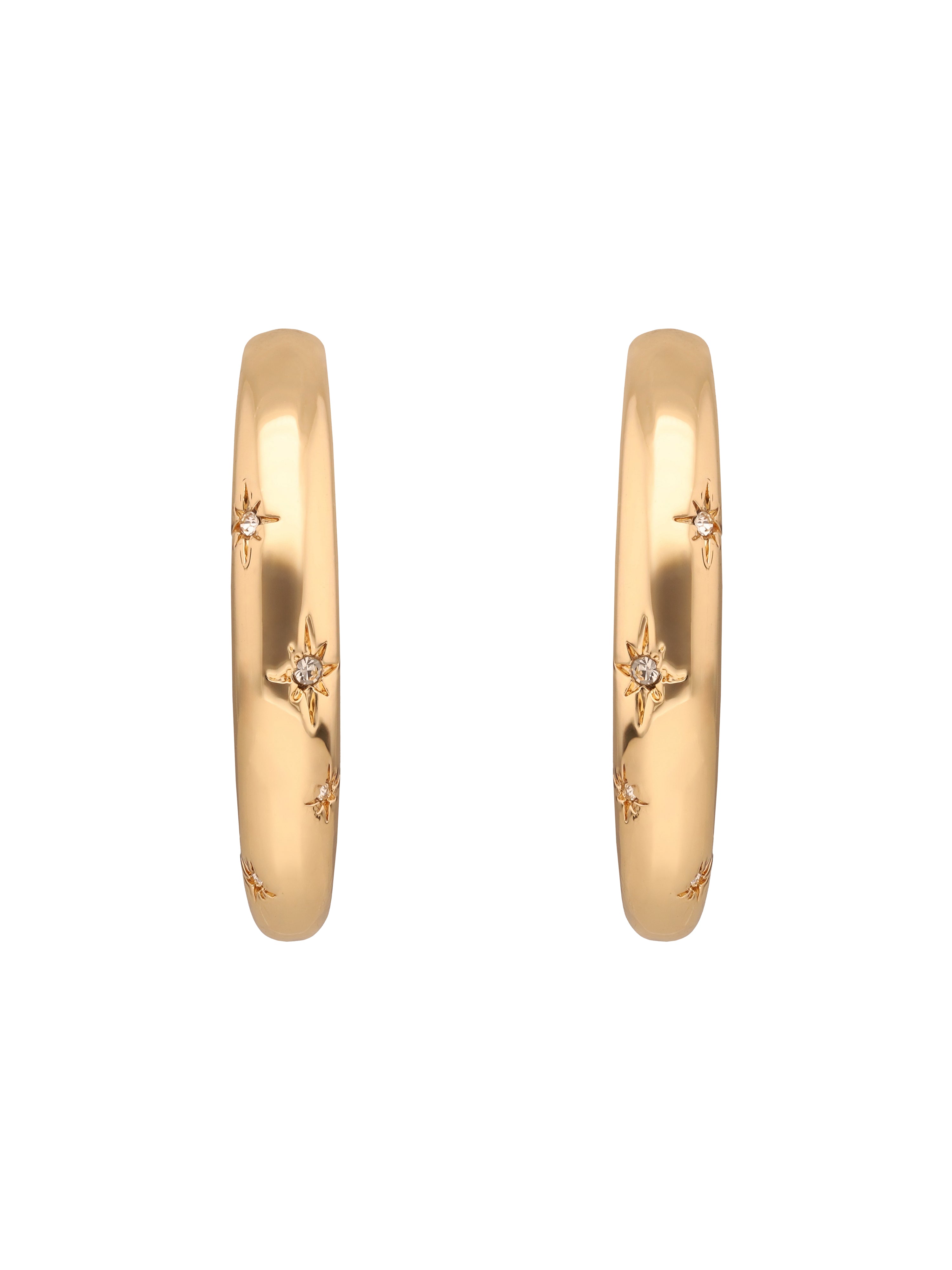 ARETES ANNE KLEIN COLOR DORADO FORMA CIRCULAR 01G01496