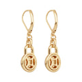 ARETES ANNE KLEIN COLOR DORADO FORMA CIRCULAR 01G01571