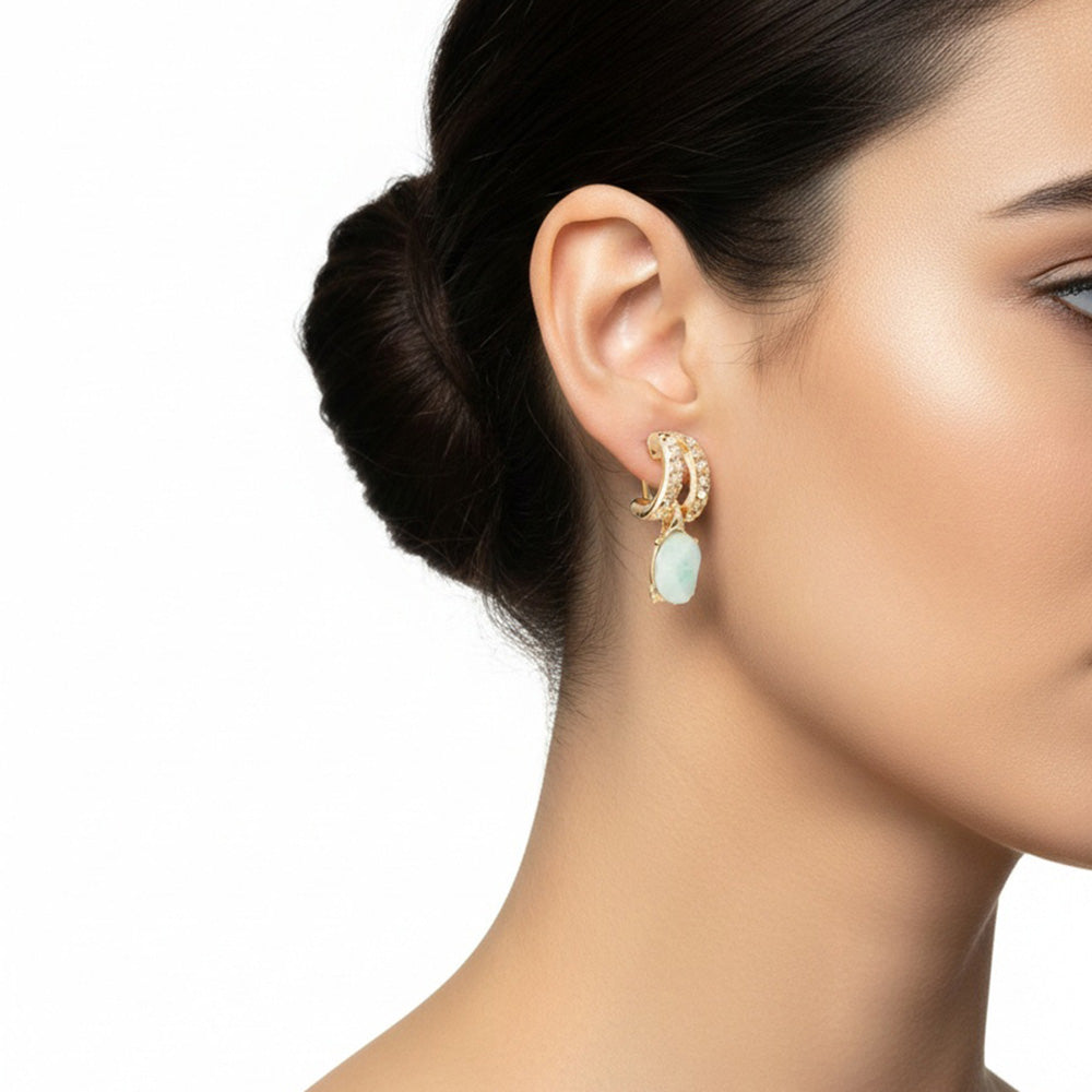 Aretes Anne Klein Color Dorado Para Mujer Contenido 1 Par De Aretes 01G01575