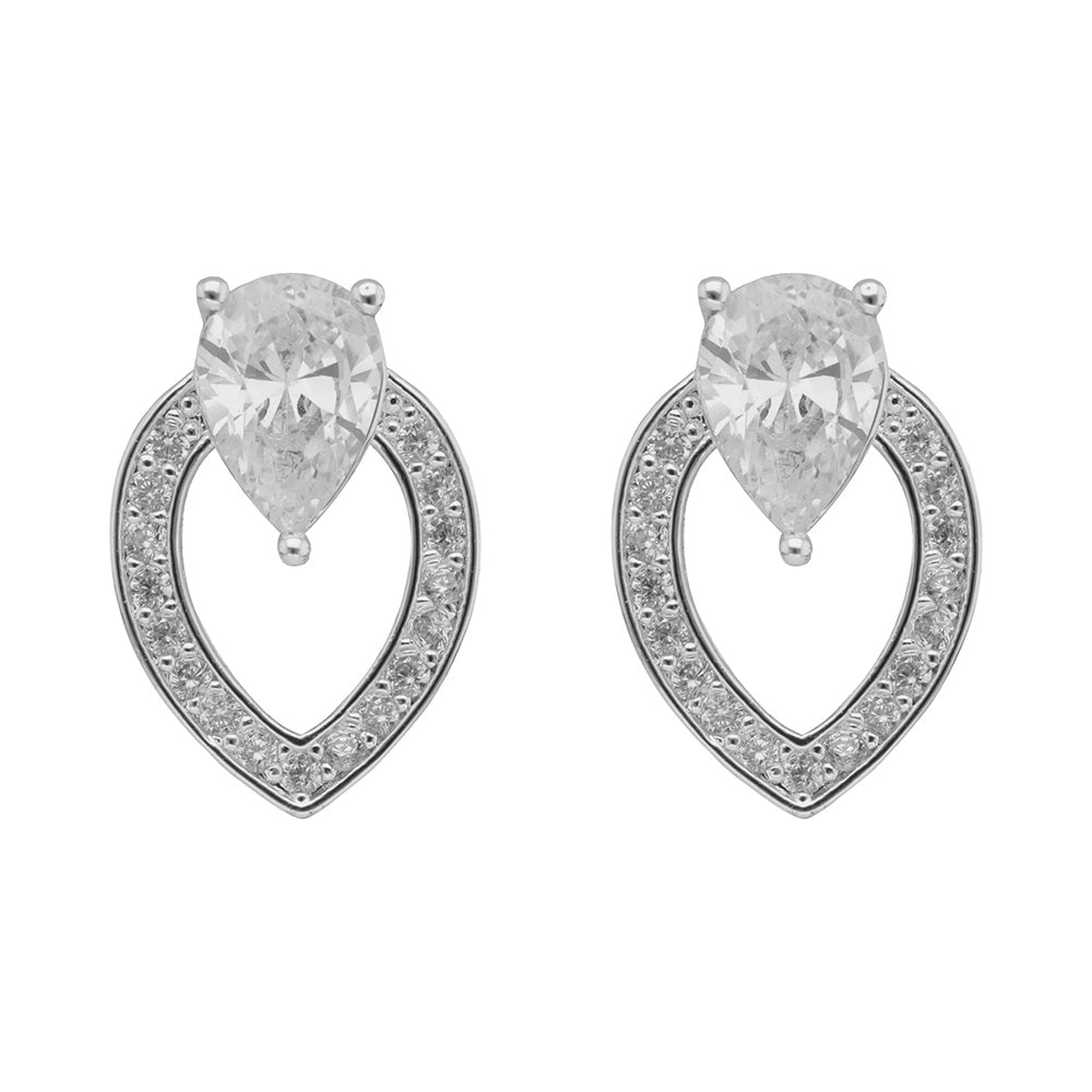Aretes Anne Klein Color Plateado Contenido 1 Par De Aretes 01G01591