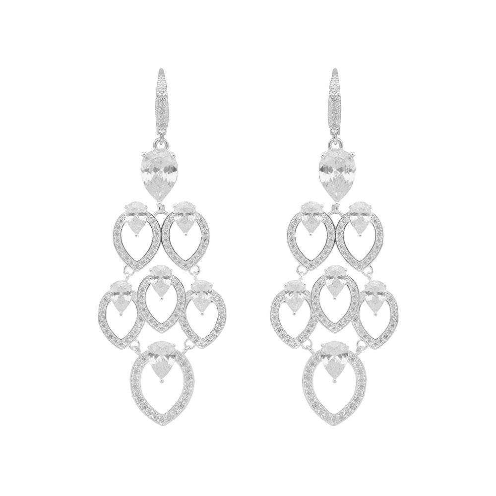 Aretes Anne Klein Color Plateado Para Mujer Contenido 1 Par De Aretes 01G01592
