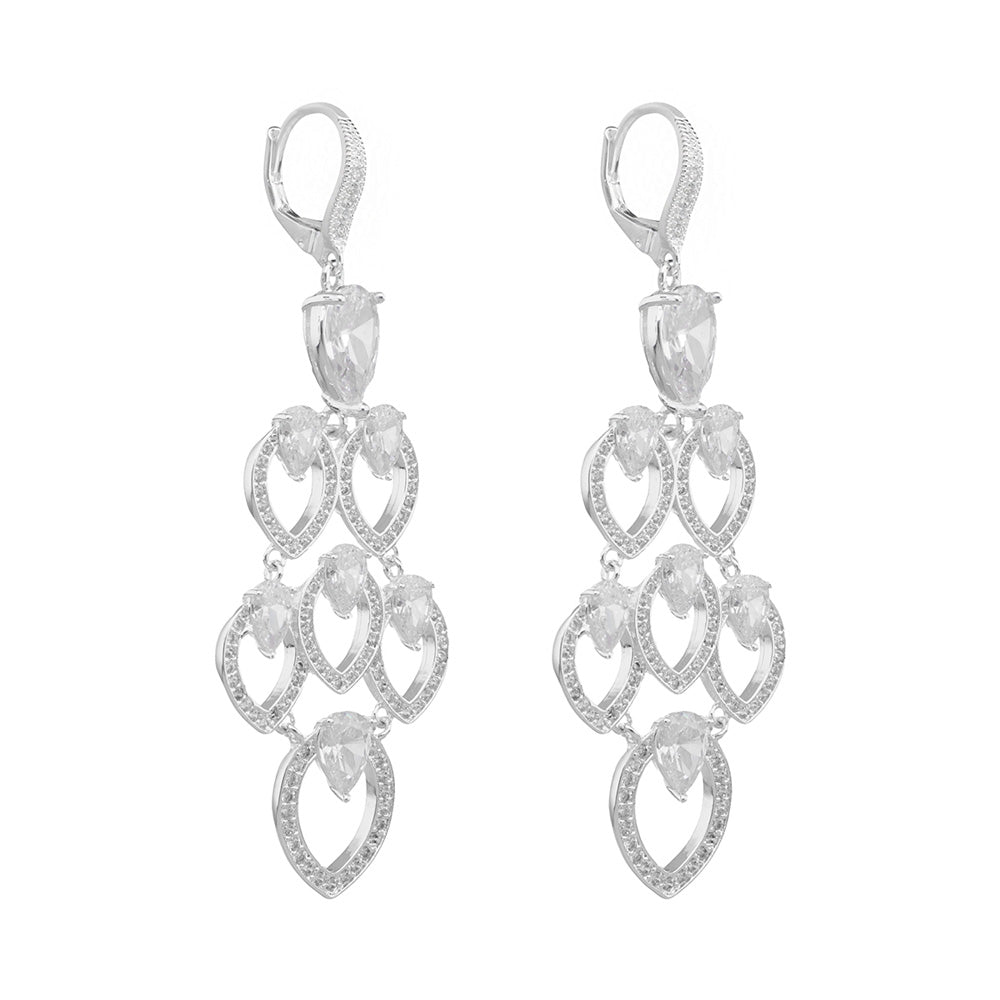 Aretes Anne Klein Color Plateado Para Mujer Contenido 1 Par De Aretes 01G01592