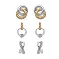ARETES ANNE KLEIN COLOR MULTICOLOR FORMA ASIMETRICO 01G01617