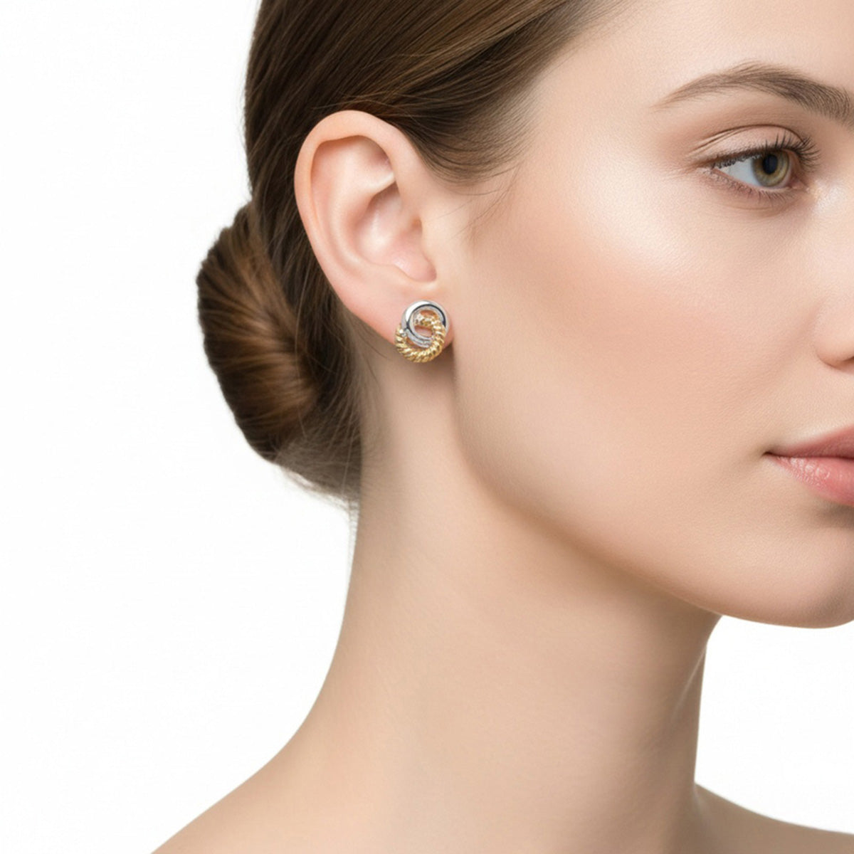 ARETES ANNE KLEIN COLOR MULTICOLOR FORMA ASIMETRICO 01G01617