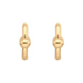 Aretes Color Dorado  Anne Klein Forma Nudo Tipo BotÃ³n , Cierre Tipo Poste, Familia Sarasota, Contenido 1 Par De Aretes