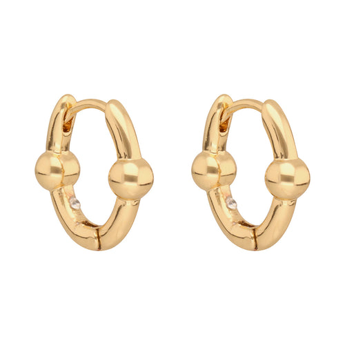 ARETES ANNE KLEIN COLOR DORADO TIPO HUGGIE 01G01621