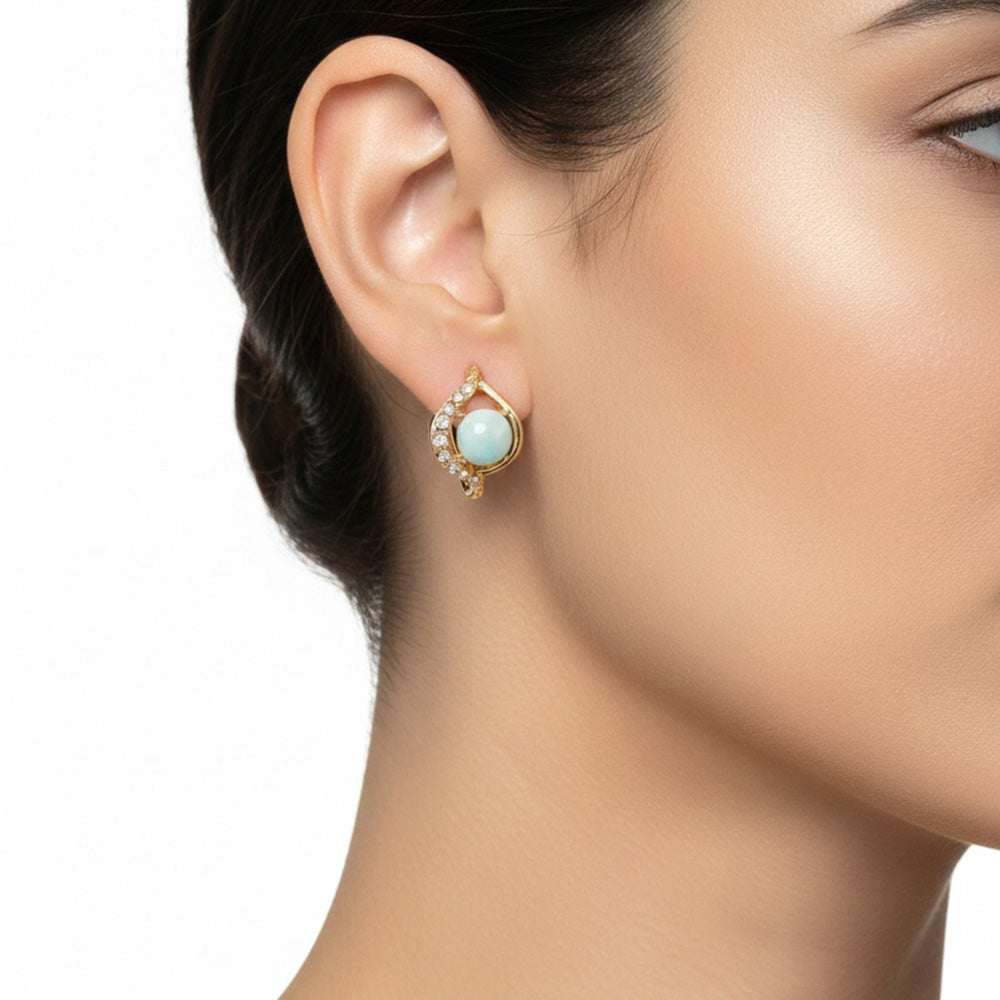 Aretes Anne Klein Color Dorado Para Mujer Contenido 1 Par De Aretes 01G01622