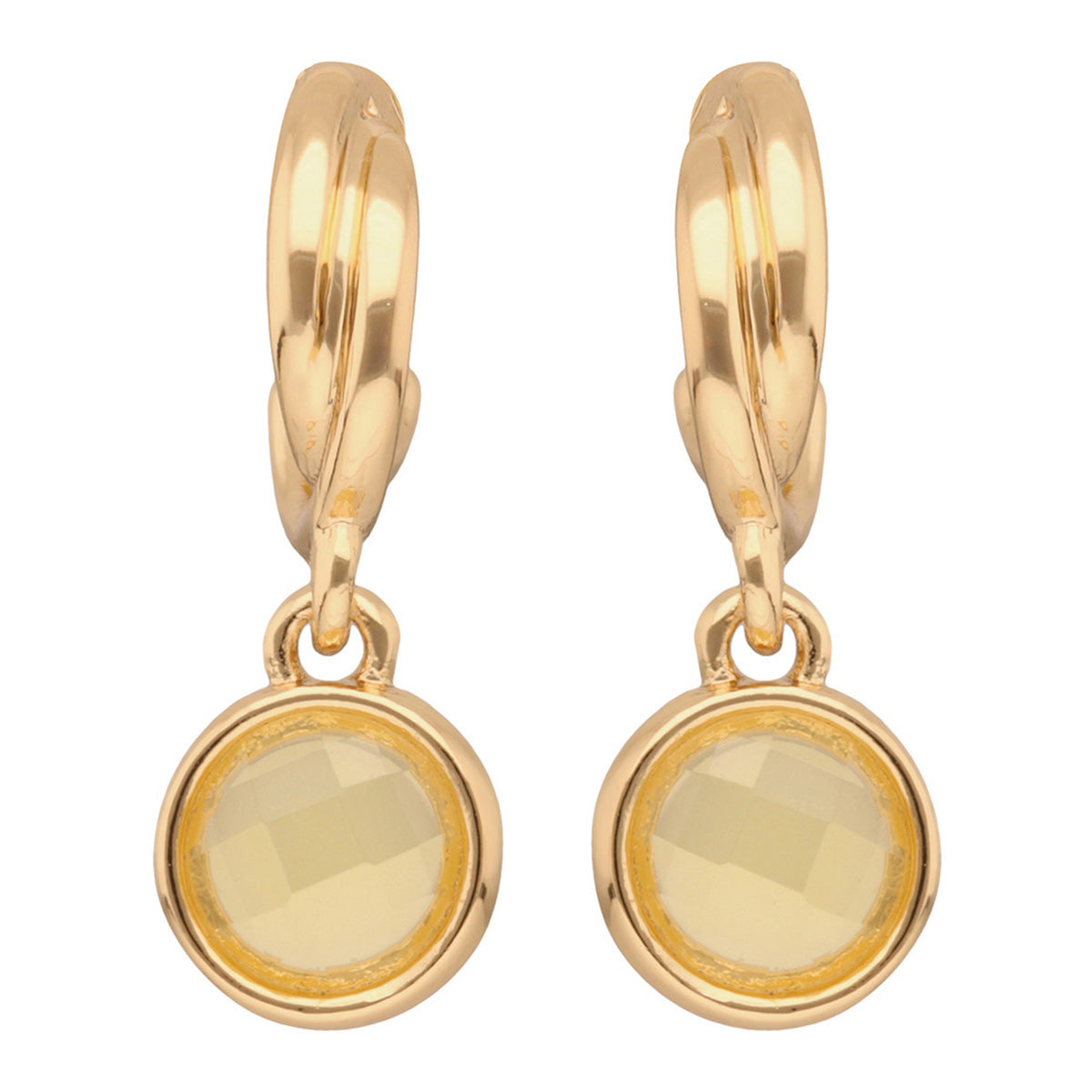 ARETES ANNE KLEIN COLOR DORADO FORMA GOTA 01G01645