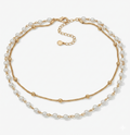 COLLAR ANNE KLEIN ALEACION DE METALES COLOR DORADO FORMA CIRCULAR 01N00275_B
