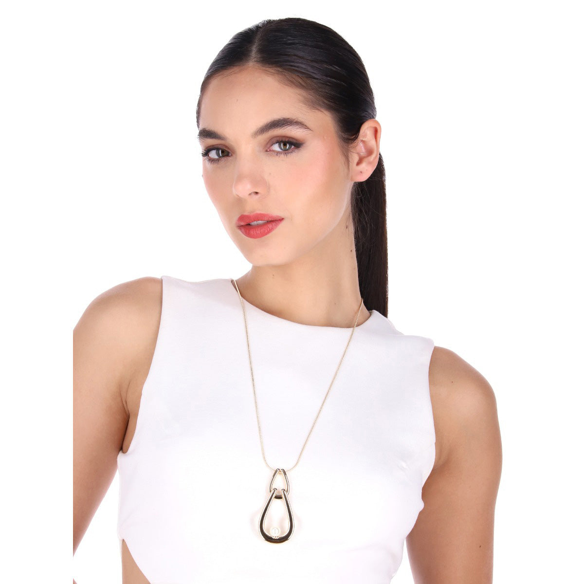 COLLAR ANNE KLEIN MARSHMALLOW DORADO