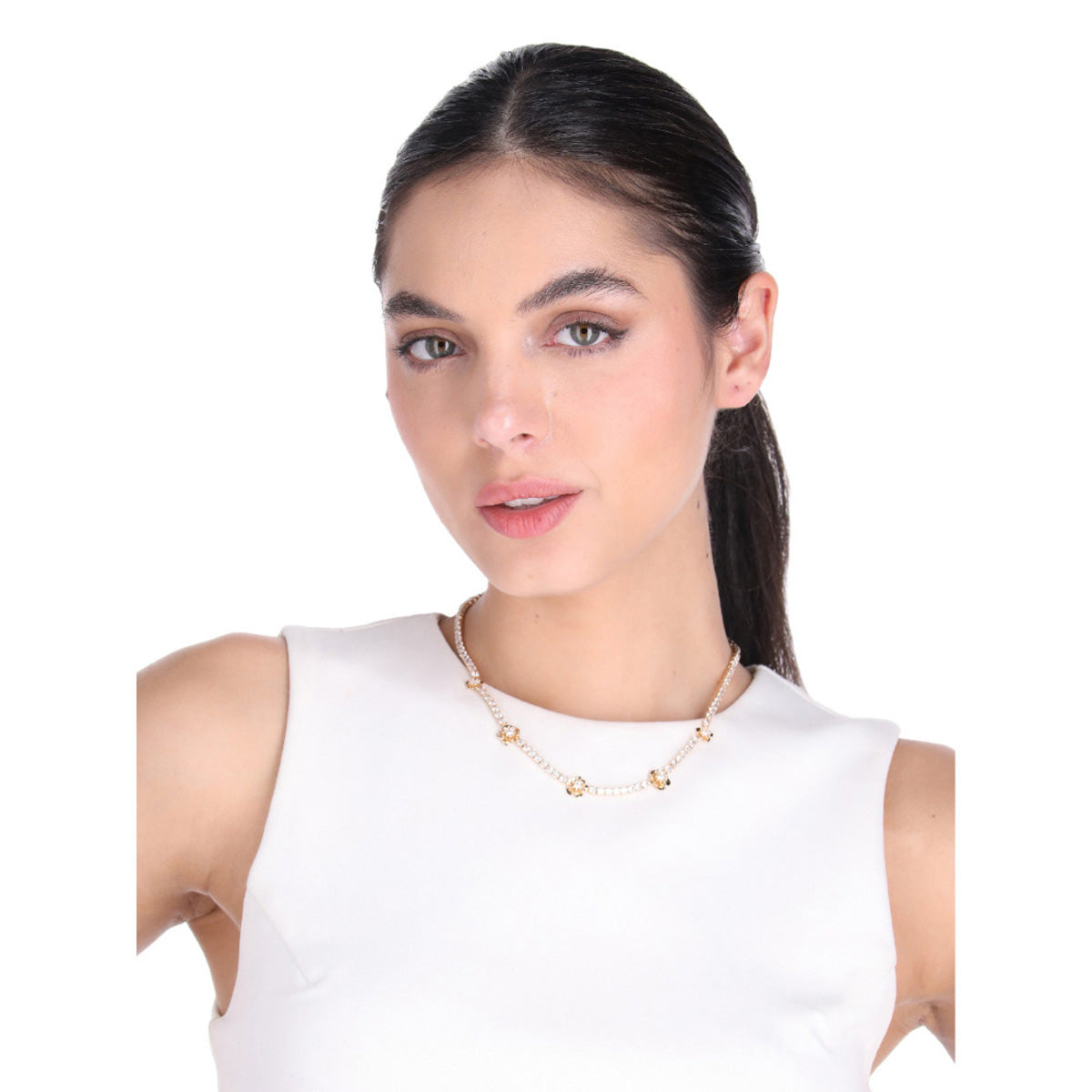 COLLAR ANNE KLEIN BEVERLY HILLS DORADO